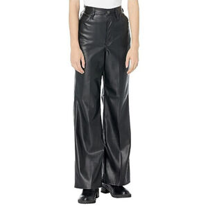 Levi's Womens Premium 70s Flare Faux Leather Jeans 27